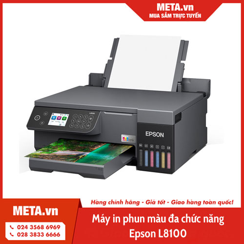Máy in phun màu đa chức năng Epson L8100