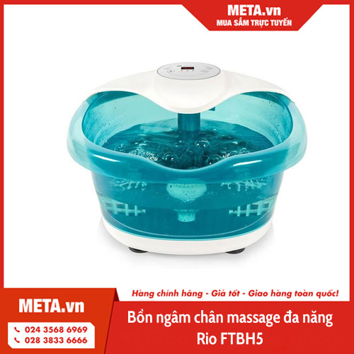 Bồn ngâm chân massage đa năng Rio FTBH5