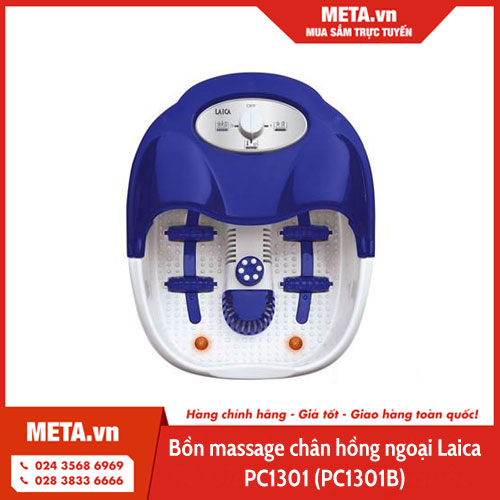 Máy massage chân hồng ngoại Laica PC1301 (PC1301B)