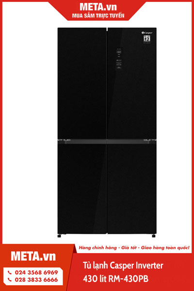 Tủ lạnh Casper Inverter 430 lít RM-430PB