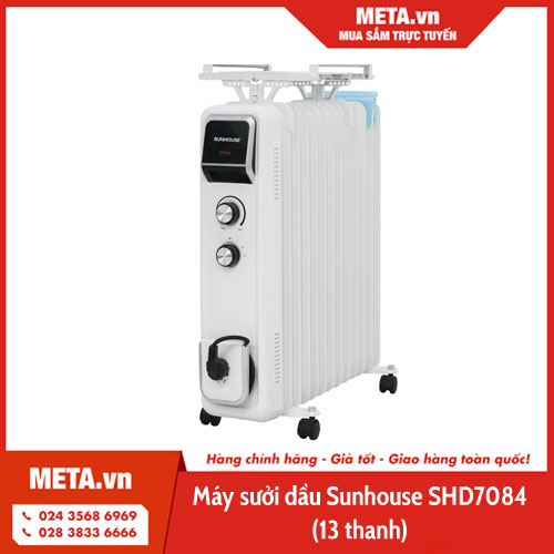 Máy sưởi dầu Sunhouse SHD7084 (13 thanh)
