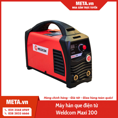 Máy hàn que điện tử Weldcom Maxi 200