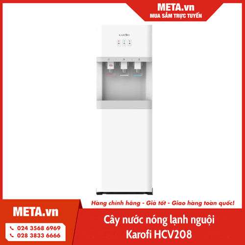 Cây nước nóng lạnh nguội Karofi HCV208 