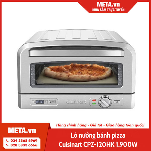 Lò nướng bánh pizza Cuisinart CPZ-120HK 1.900W