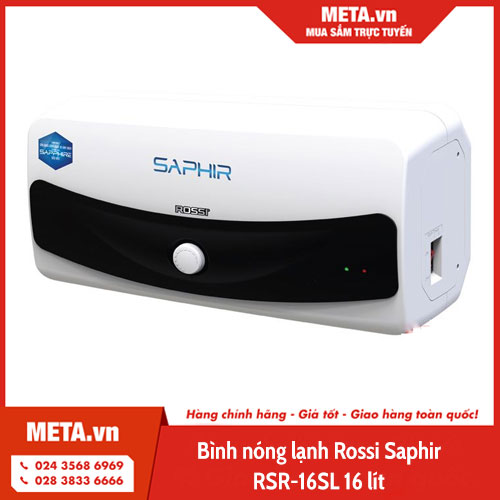 Bình nóng lạnh Rossi Saphir RSR-16SL 16 lít