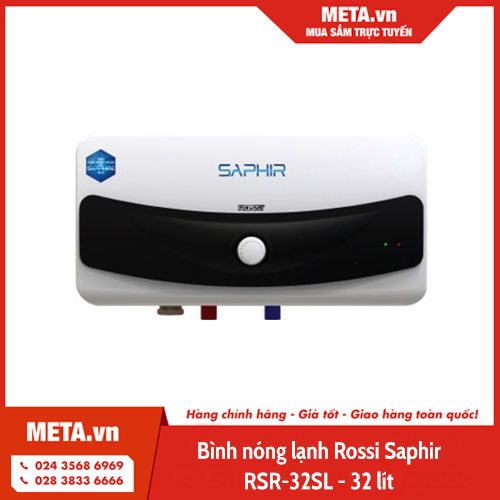 Bình nóng lạnh Rossi Saphir RSR-32SL - 32 lít
