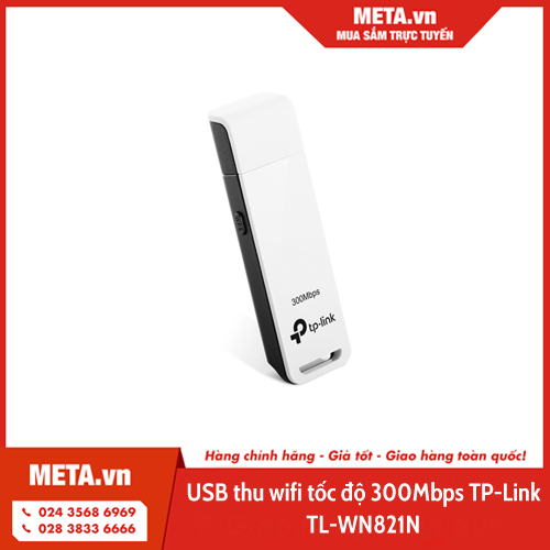USB thu wifi tốc độ 300Mbps TP-Link TL-WN821N