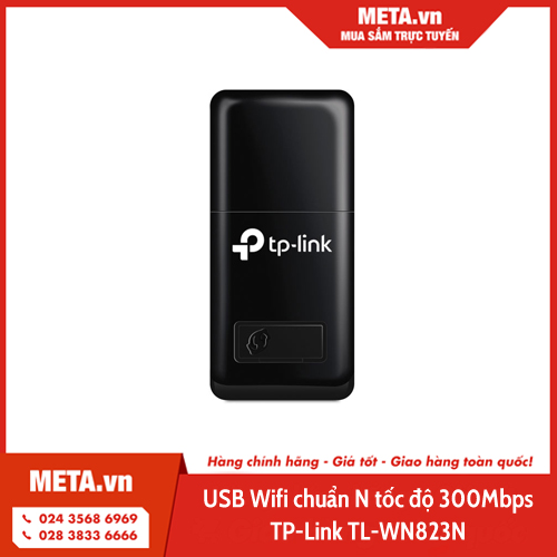 USB Wifi chuẩn N tốc độ 300Mbps TP-Link TL-WN823N