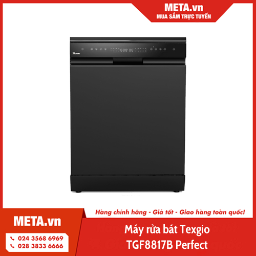 Máy rửa bát Texgio TGF8817B Perfect