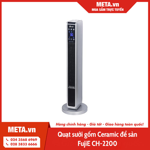 Quạt sưởi gốm ceramic để sàn FujiE CH-2200