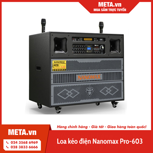 Loa kéo điện Nanomax Pro-603
