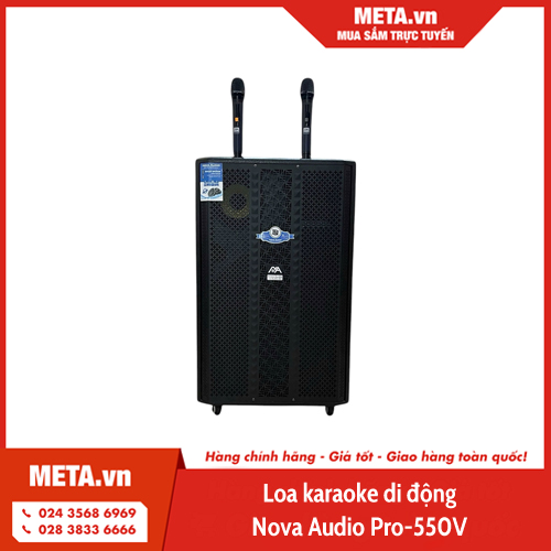 Loa karaoke di động Nova Audio Pro-550V