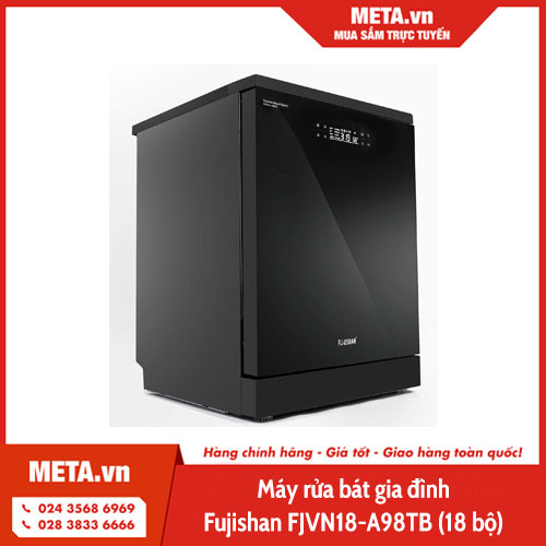 Máy rửa bát gia đình Fujishan FJVN18-A98TB (18 bộ)