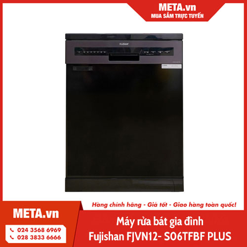 Máy rửa bát gia đình Fujishan FJVN12- S06TFBF PLUS (12 bộ)