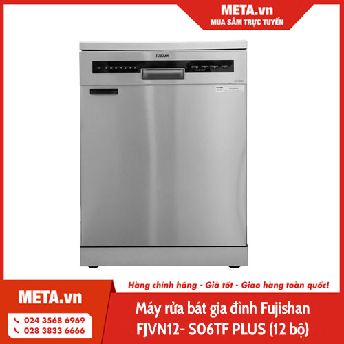 Máy rửa bát gia đình Fujishan FJVN12- S06TF PLUS (12 bộ)