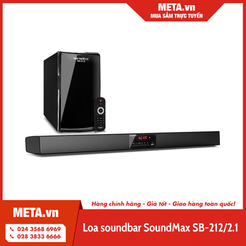 Loa soundbar SoundMax SB-212/2.1
