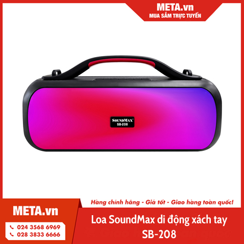 Loa SoundMax di động xách tay SB-208