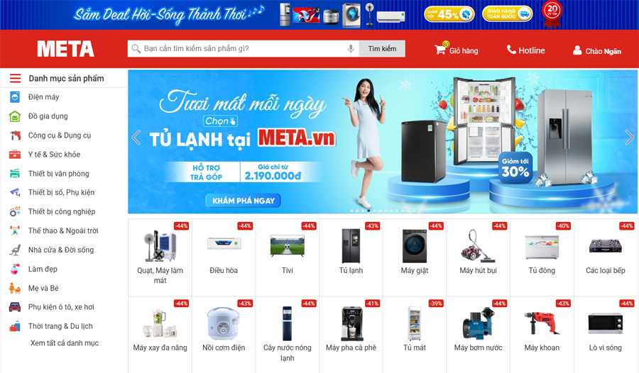 META cam kết bán hàng chính hãng, đúng giá công bố, nguồn gốc xuất xứ rõ ràng