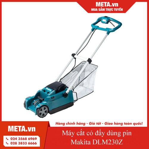 Máy cắt cỏ đẩy dùng pin Makita DLM230Z