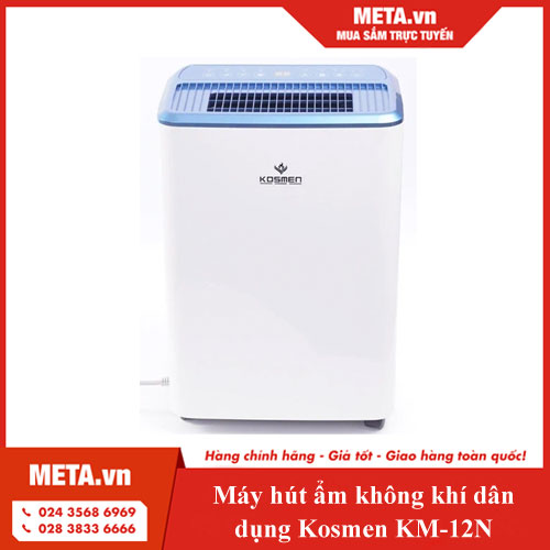 Máy hút ẩm dân dụng Kosmen KM-12N