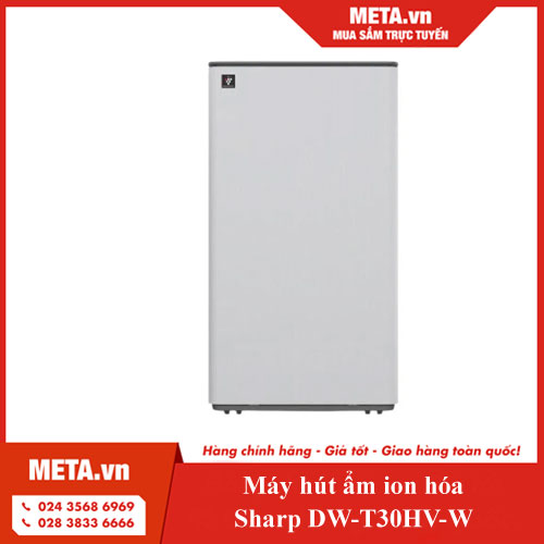 Máy hút ẩm ion hóa Sharp DW-T30HV-W