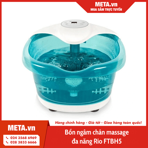 Bồn ngâm chân massage đa năng Rio FTBH5