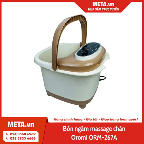 Bồn ngâm massage chân Oromi ORM-267A