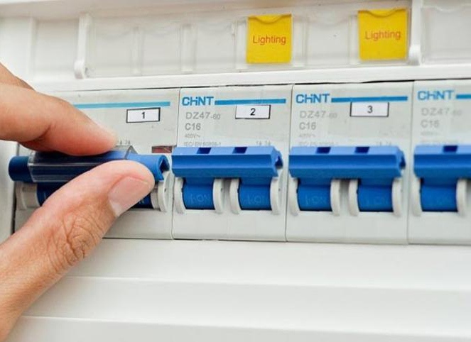 Ngắt aptomat nếu không tiếp tục sử dụng