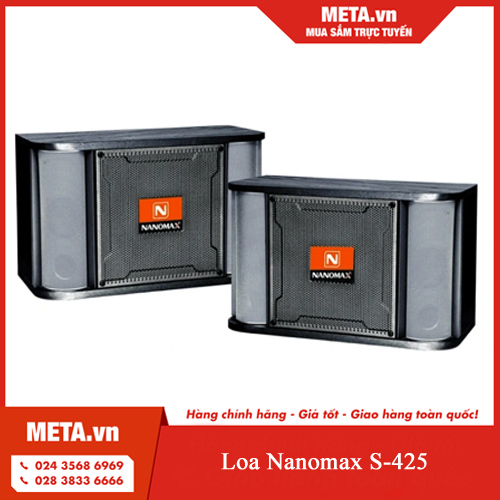 Loa karaoke Nanomax S-425