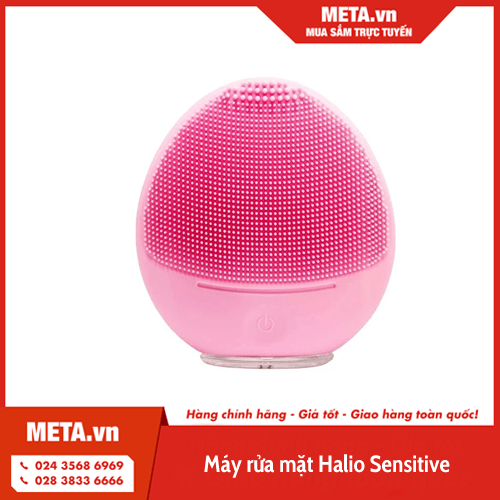 Máy rửa mặt Halio Sensitive Facial Cleansing & Massaging Device