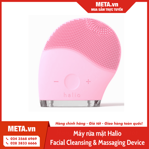 Máy rửa mặt Halio Facial Cleansing & Massaging Device