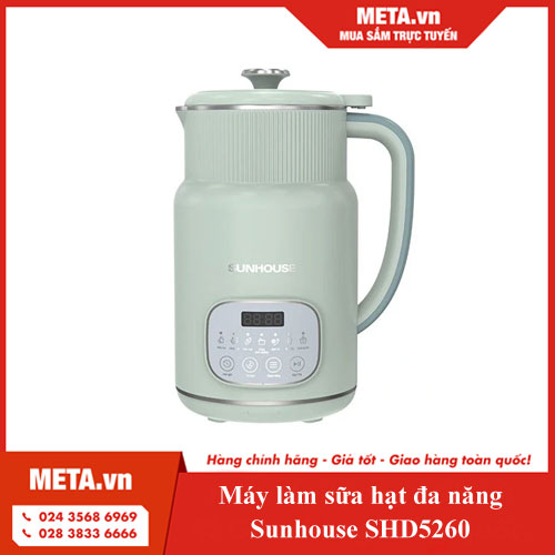 Máy làm sữa hạt đa năng Sunhouse SHD5260