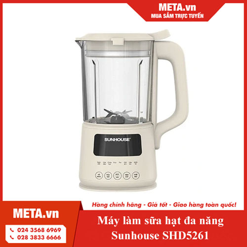 máy làm sữa hạt đa năng Sunhouse SHD5261