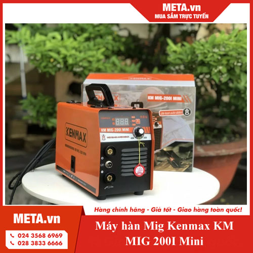 Máy hàn Mig Kenmax KM MIG 200I mini