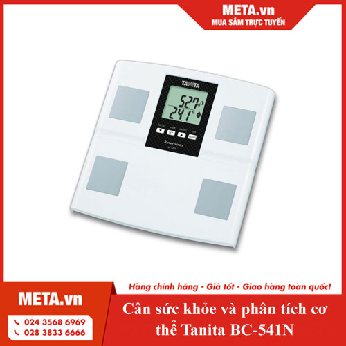 Cân sức khỏe và phân tích cơ thể Tanita BC-541N 