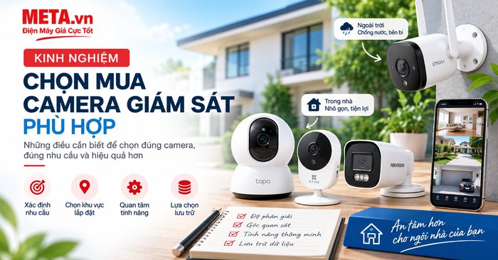 Cách chọn camera giám sát