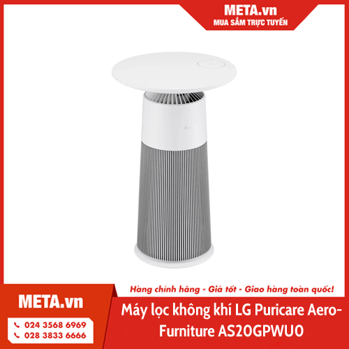 Máy lọc không khí LG Puricare AeroFurniture AS20GPWU0 (AS20GPWU0.ABAE) (màu trắng)