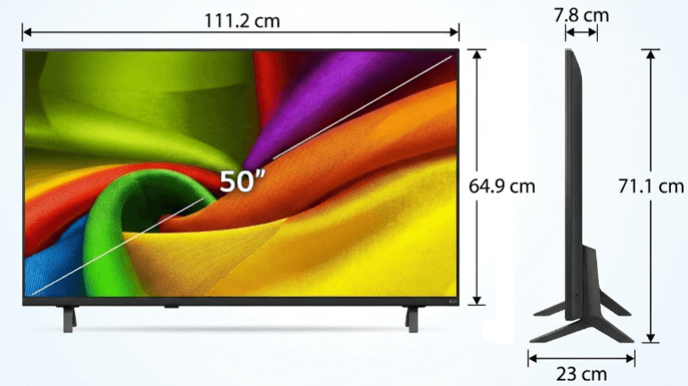 Smart tivi LG Nano 4K UHD AI 50 inch 50NU855BPSA