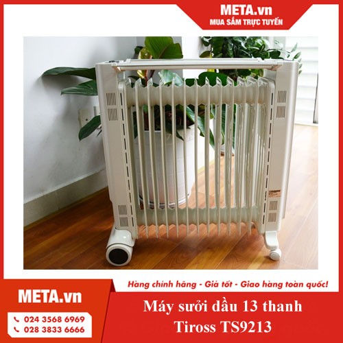 Máy sưởi dầu 13 thanh Tiross TS9213 