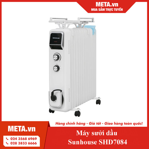 Máy sưởi dầu Sunhouse SHD7084 (13 thanh) 