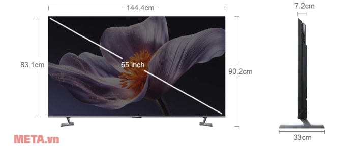 Google Tivi Xiaomi S Pro Mini LED 4K 65 inch L65MB-SSEA