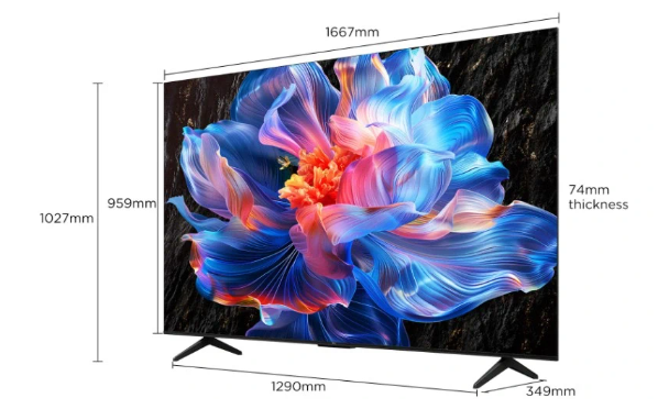 Tivi TCL 75P6K 4K 75 inch