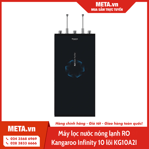 Máy lọc nước nóng lạnh RO Kangaroo Infinity KG10A2I