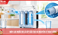 Máy lọc nước RO là gì? Cấu tạo và nguyên lý hoạt động của máy lọc nước RO