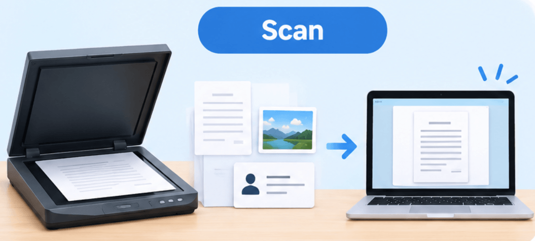Scan giấy tờ là gì?