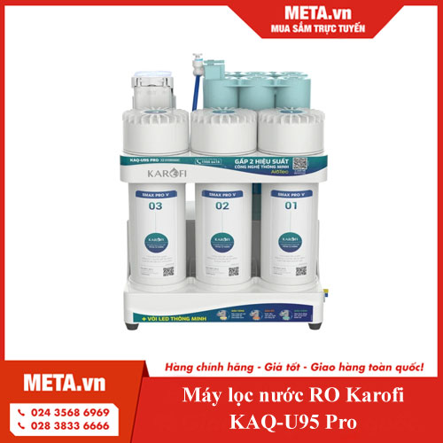 Máy lọc nước Karofi KAQ U95 Pro