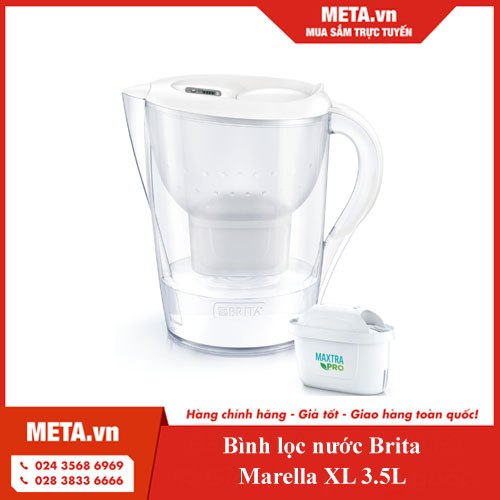 Bình lọc nước Brita Marella XL