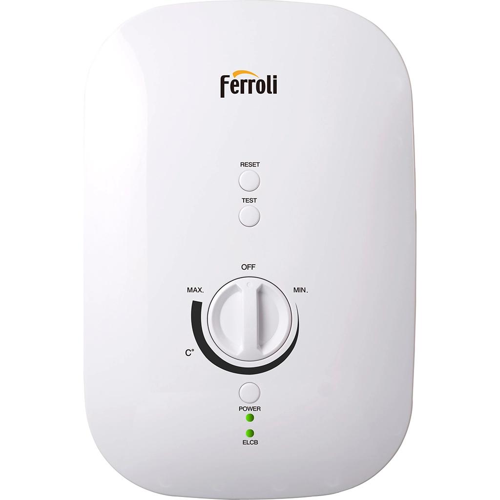 út TEST RESET trên máy nước nóng Ferroli