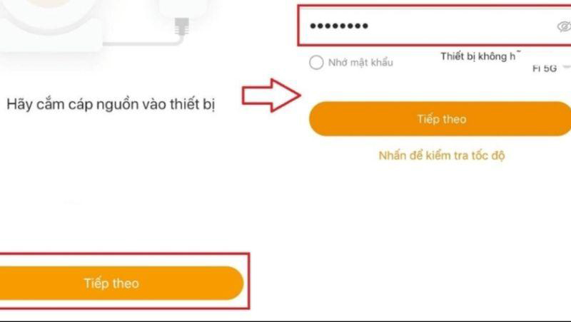 Kết nối camera với mạng Wi-Fi